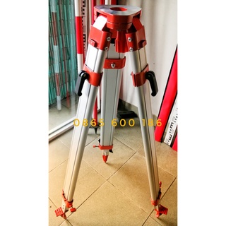 Chân nhôm máy thủy bình 2 khóa