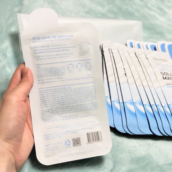 Set 15 mặt nạ tinh chất dưỡng ẩm, phục hồi chuyên sâu Mediheal Proatin Serum Solution Mask Pack 25ml