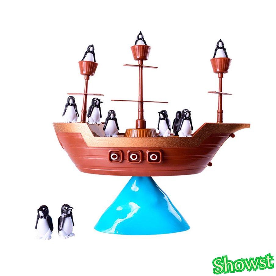 Smart Toys Balance Penguin Pirate Boat Fun Kids Casual Table Games