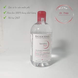 Nước Tẩy Trang Dành Cho Da Nhạy Cảm Bioderma Sensibio H20 500ml