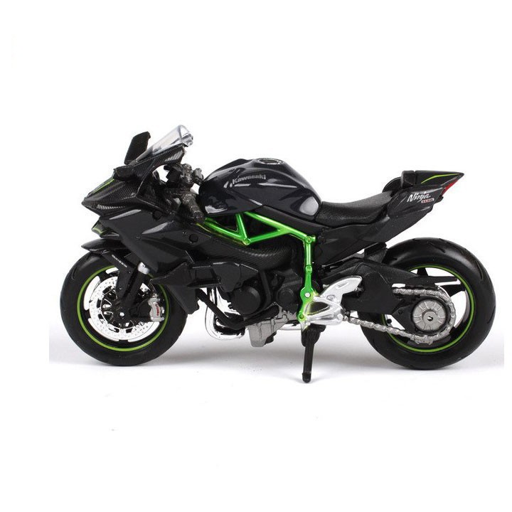 MÔ HÌNH 1:18 XE MÔ TÔ KAWASAKI H2R MAISTO