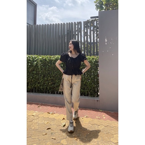 Áo kiểu rút dây