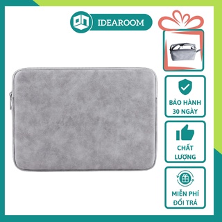 Túi Chống Sốc Macbook/Surface/Laptop, Cặp Da Đựng LapTop Thời Trang Chống Va Đập Kháng Nước 13/14/16, Tặng Túi Nhỏ Rời