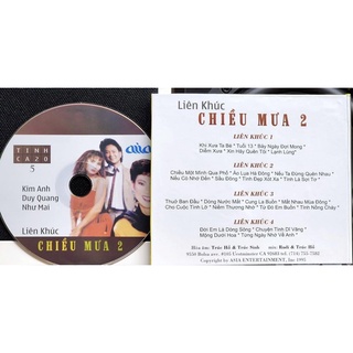 CD LIÊN KHÚC CHIỀU MƯA