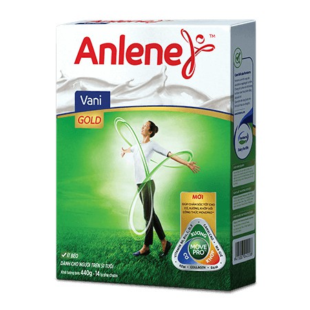Sữa bột Anlene Movepro hộp giấy 440gr- cam kết hàng chính hãng 100%