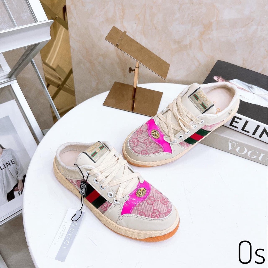Giày sục thể thao gucci nữ lót lông mẫu mới hot hit