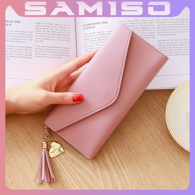 Ví nữ dài cầm tay đẹp đựng tiền nhiều ngăn thời trang cao cấp DA70 | BigBuy360 - bigbuy360.vn