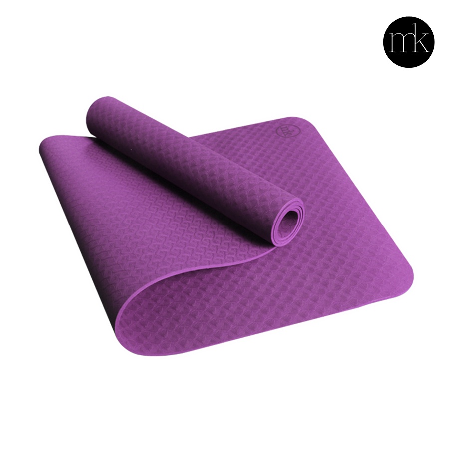 Thảm yoga MIKIE MAT Dòng 1 màu Love Mat Dày 6mm