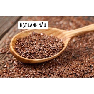 1kg hạt lanh nâu Canada túi hút chân không đắp mặt nạ - ủ dưỡng tóc