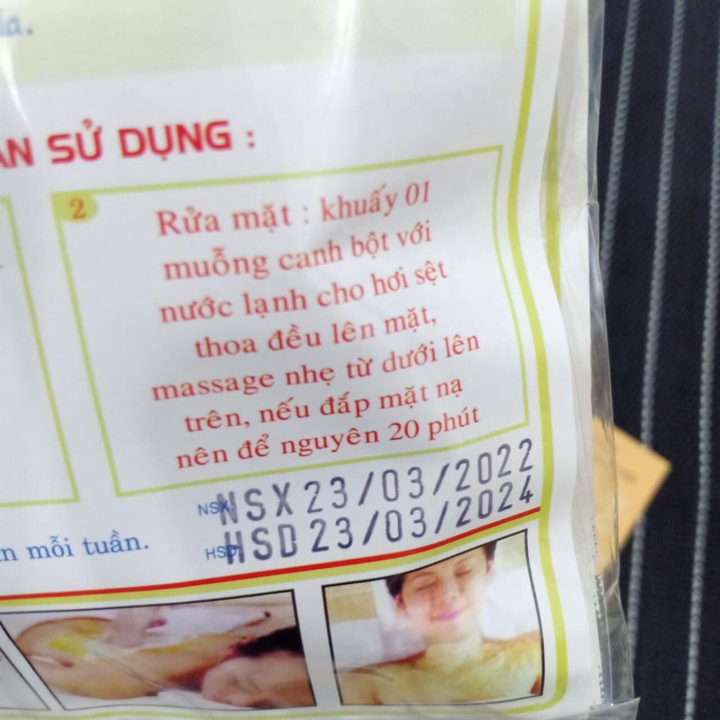 Bột Cám Gạo Ái Liên, Bột Cám Gạo Làm Trắng Nguyên Chất Dùng Cho Mặt Và Toàn Thân 150g