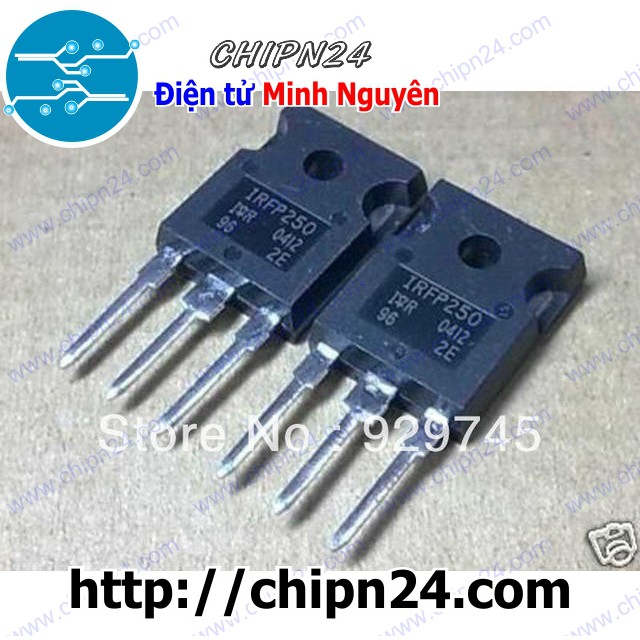 [1 CON] Mosfet IRFP250 TO-247 30A 200V Kênh N (IRF250 250)