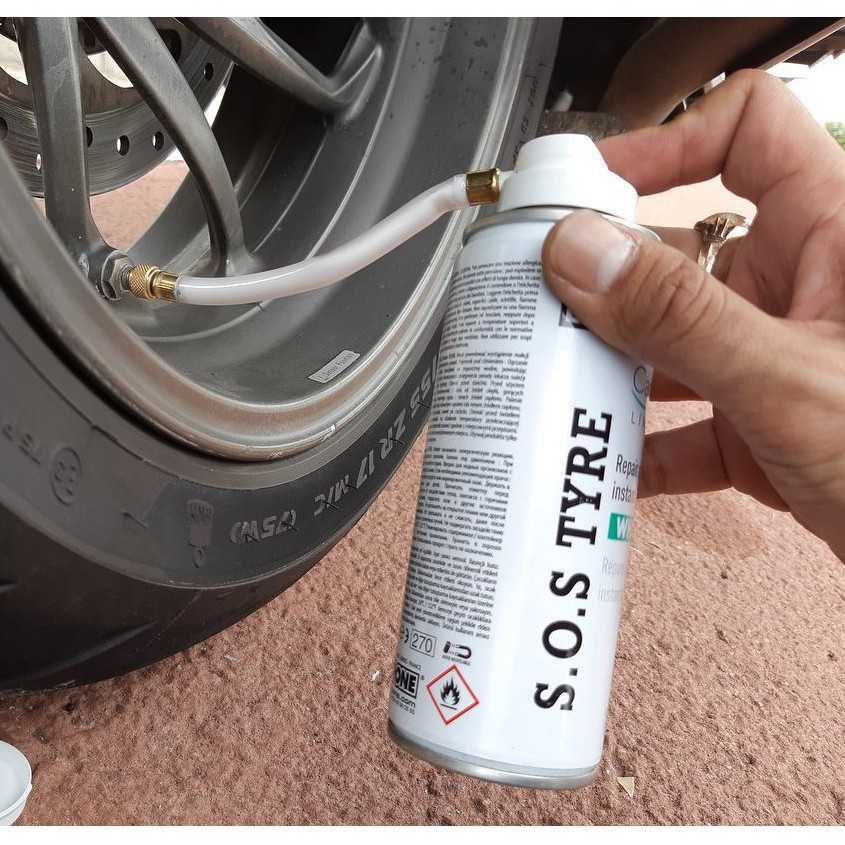 Vá lốp khẩn cấp cao cấp nhập khẩu từ Pháp Ipone SOS Tyre 200ml