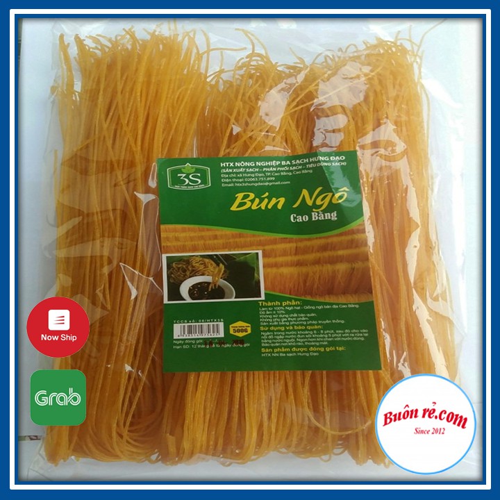 Bún Ngô Cao Bằng( nông sản sạch AThai) Loại 500g - 00009