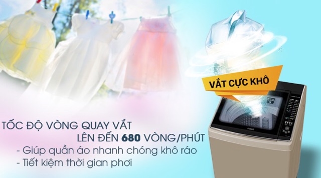 Máy giặt Aqua 10.5 kg AQW-FW105AT N (Miễn phí giao tại HCM-ngoài tỉnh liên hệ shop)