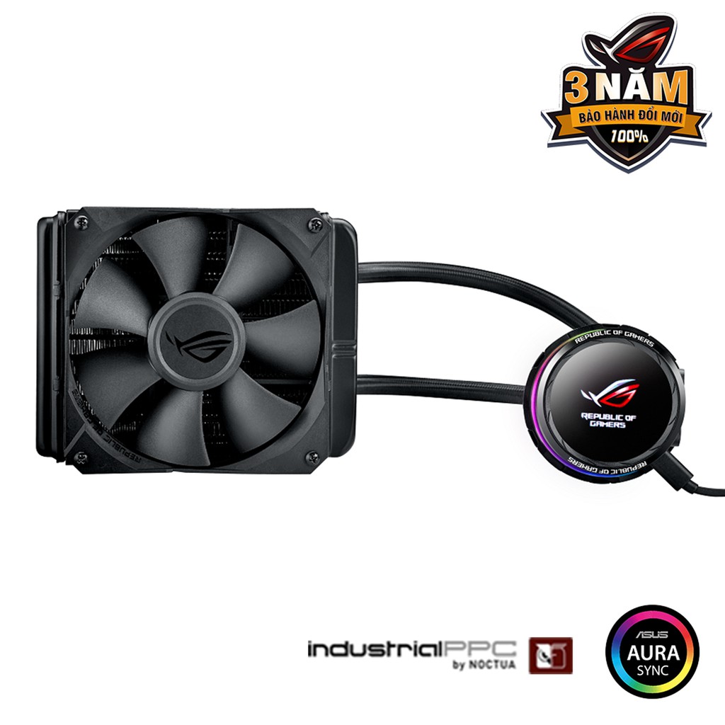 Tản nhiệt nước Asus ROG RYUO 120 - RGB 120mm Liquid CPU Cooler