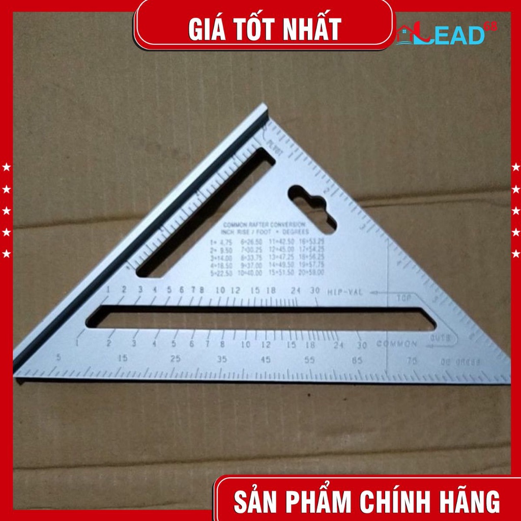 Thước tam giác,thước mòi nhôm, thước vuông đa năng