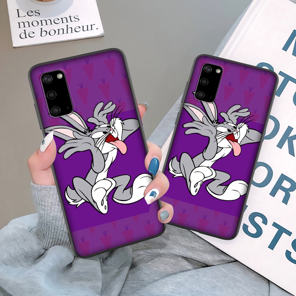 Samsung A8 Plus 2018 S20 Fe J2 J5 J7 Core J730 Pro Prime TPU Soft Silicone Case Casing Cover PZ37 Bugs Bunny