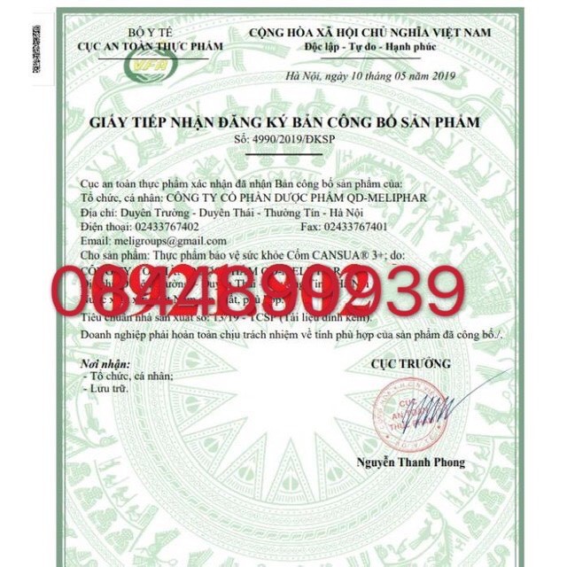 Cốm cansua3+ bổ sung vitamin và khoáng chất cho trẻ (hộp 14 gói ) | BigBuy360 - bigbuy360.vn