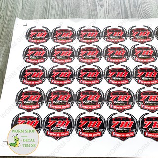 Tem Logo 710 - Tem 3 lớp cao cấp