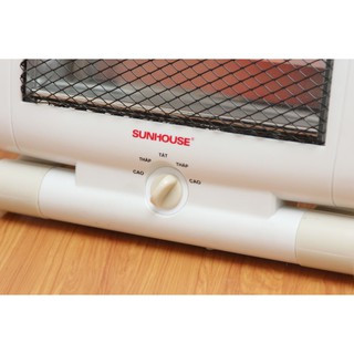 SƯỞI ĐIỆN 2 BÓNG HALOGEN SUNHOUSE SHD7010