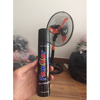 Xịt Tóc Màu Tạm Thời Kingyes 120ml/Keo Xịt Tóc Màu/Gôm Tóc Màu