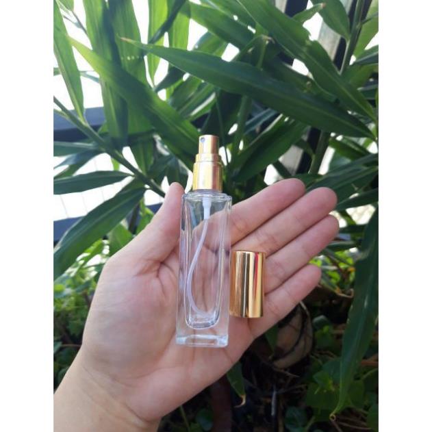Lọ chiết nước hoa thủy tinh 10ml đựng dầu thơm, phụ kiện du lịch