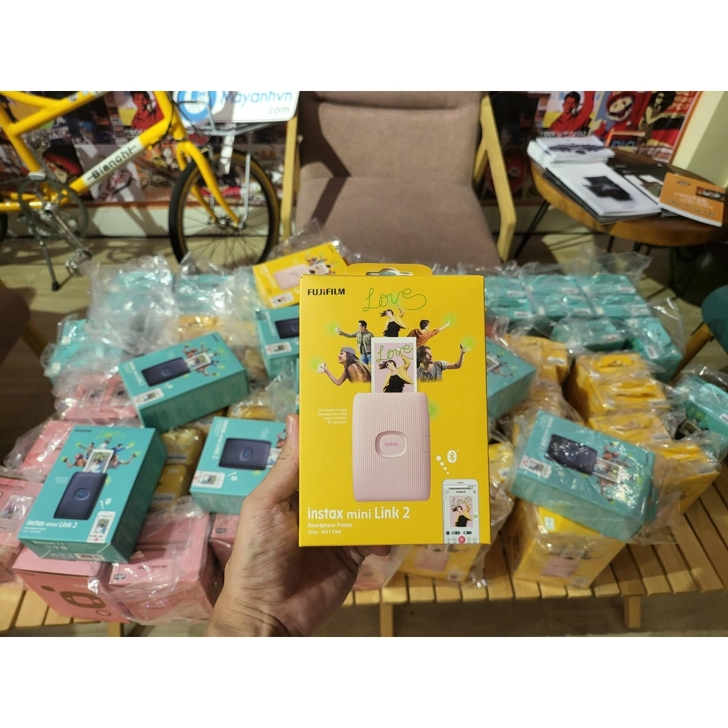 Instax Mini Link 2 - Máy In Ảnh Lấy Ngay Fujifilm Instax Mini Link 2 (Bảo Hành 12 Tháng)