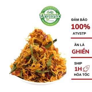 Khô gà lá chanh nhà làm đóng gói 500gr