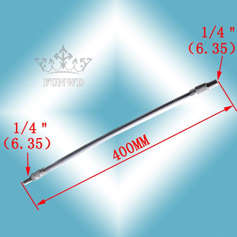 Trục linh hoạt gắn máy khoan linh hoạt 150/200/300/400mm bằng kim loại