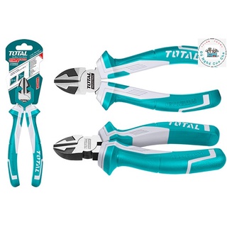 Kìm cắt 6 inch total tht230606 chất liệu thép cr-v tay cầm cách điện