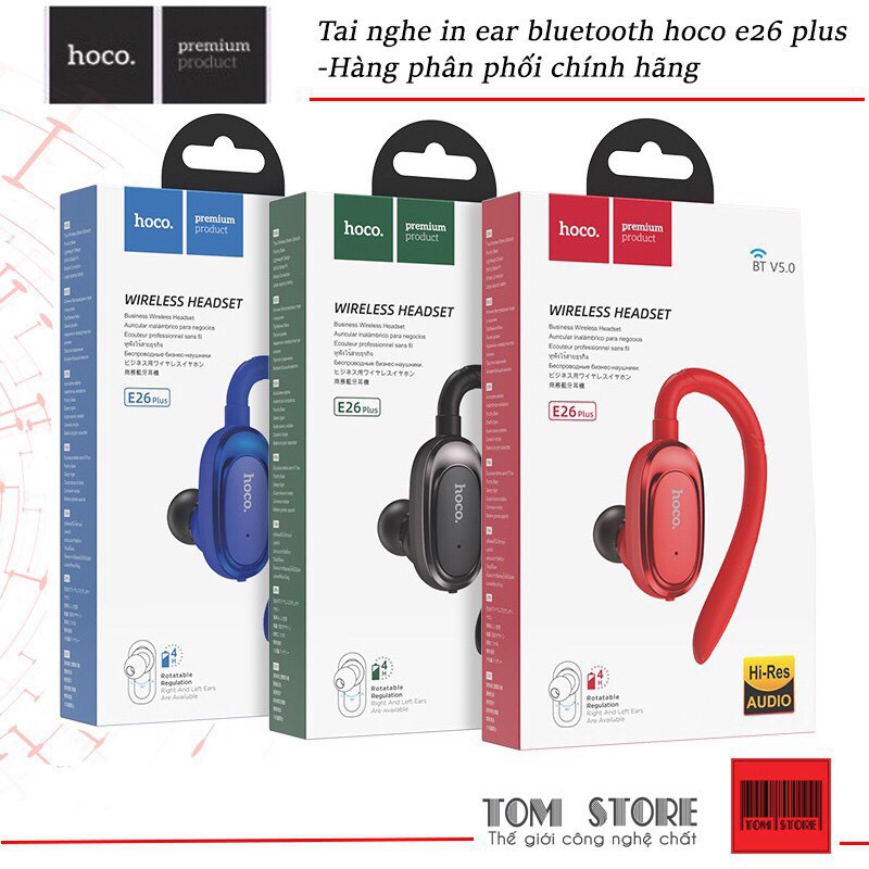 [Mã ELFLASH5 giảm 20K đơn 50K] Tai nghe in ear bluetooth HOCO E26 plus-Hàng phấn phối chính hãng #tainghe