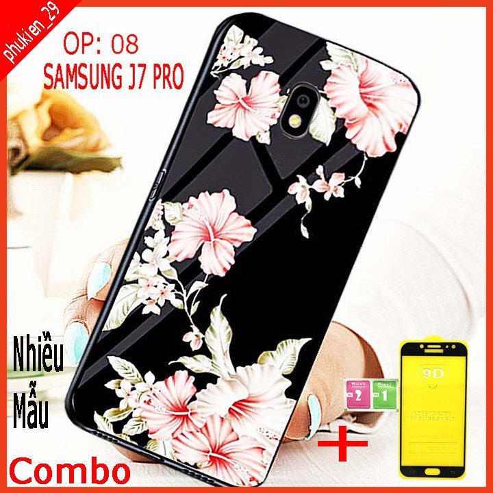 (COMBO ốp lưng) 1 ốp lưng điện thoại SAMSUNG J7 PRO,J7 PLUS, j730 và 1 kính cường lực full màn hình TAIYOSHOP4