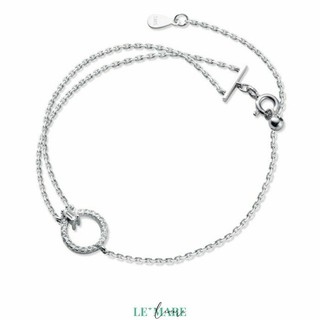 Lắc Tay bạc mặt đá sang trọng Le'Mare Jewelry S4176