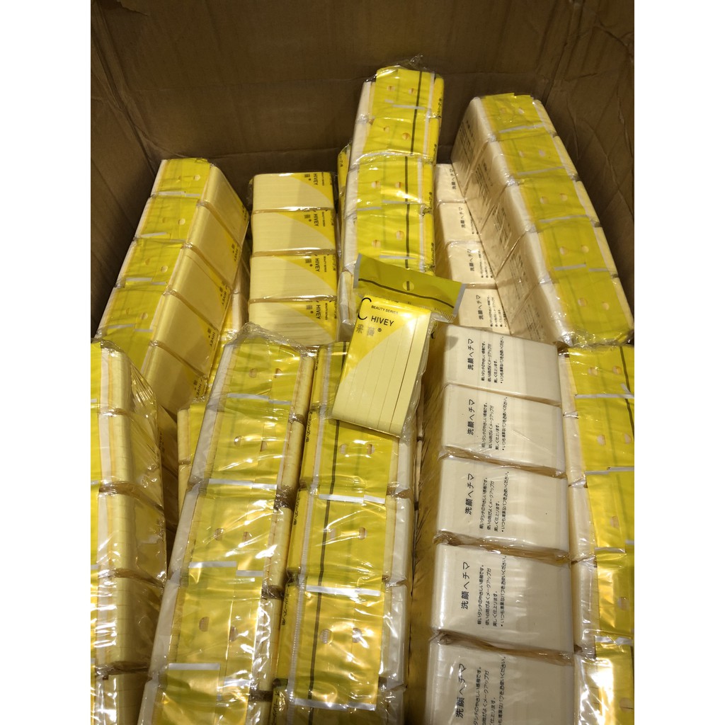 Bọt biển rửa mặt - bông nở Chivey bọt biển thiên nhiên nên thân thiện với làn da | BigBuy360 - bigbuy360.vn