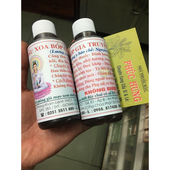 Freeship Dầu xoa bóp Phật Bà Quan Âm_100ml