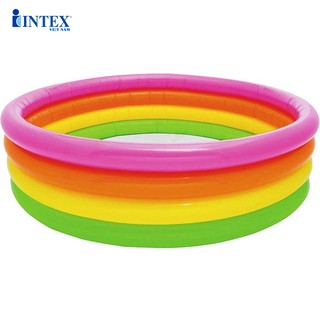 Bể bơi Intex cầu vồng 3 tầng