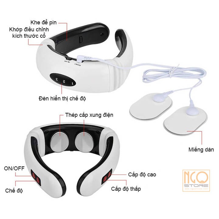 Máy Massage Cổ Vai Gáy Trị Liệu Cao Cấp ❤️HÀNG LOẠI 1❤️ Máy Massager Đa Năng KL-5830 Chính Hãng ❤️FREE SHIP❤️