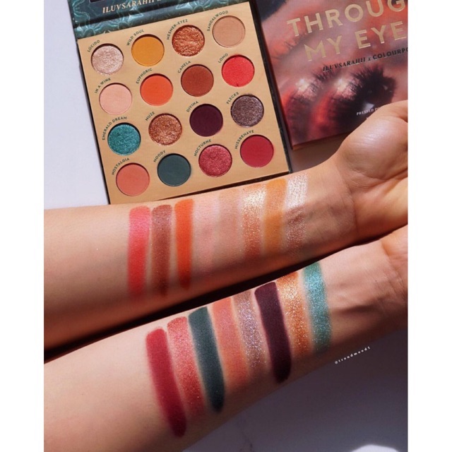 Bảng Màu Mắt Colourpop Through My Eyes