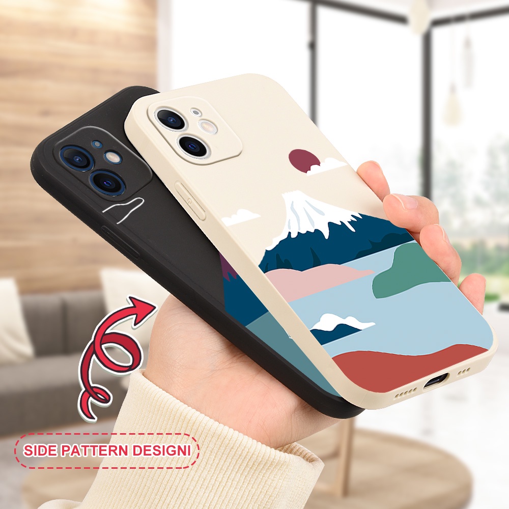 Ốp Điện Thoại Hình Phong Cảnh Xinh Xắn Cho Redmi Note 8 7 9 PRO Redmi 9T 9 9A Note 10 10S 4G H213