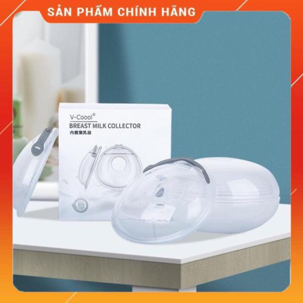 Cốc hứng sữa Vcoool set 2c
