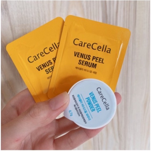 Vi Kim Sinh Học Tái Tạo Da Venus Peel Powder 0.7g ,Venus Peel Serum 5mlx 2 gói