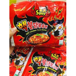 Combo 5 gói Mì Cay 2x Spicy Samyang