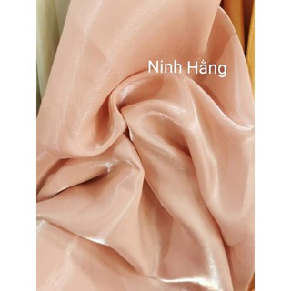 Vải tafta ánh kim đủ màu