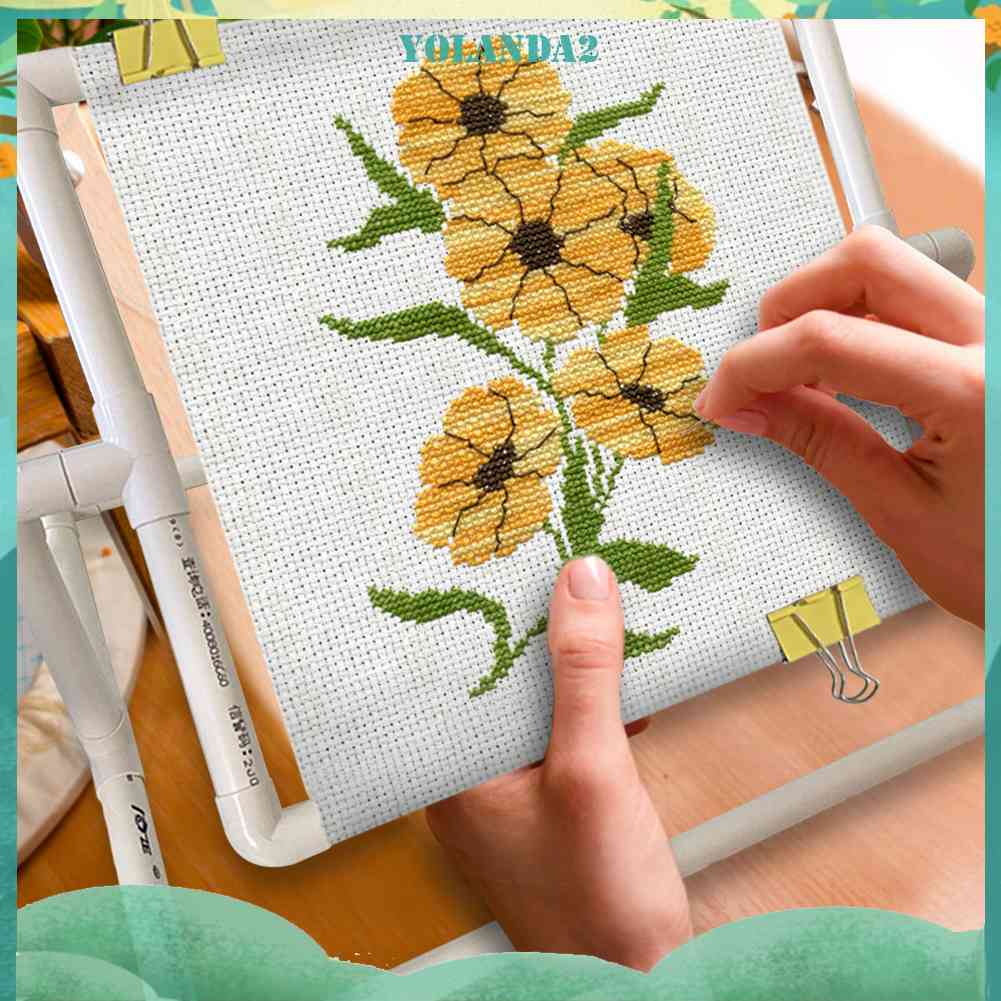 Khung Thêu Tranh Chữ Thập Cầm Tay Tiện Lợi