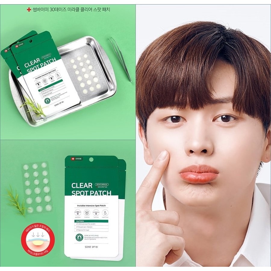 Combo 2 Miếng Dán Giảm Mụn "Thần Kỳ" Some By Mi Clear Spot Patch  x 2