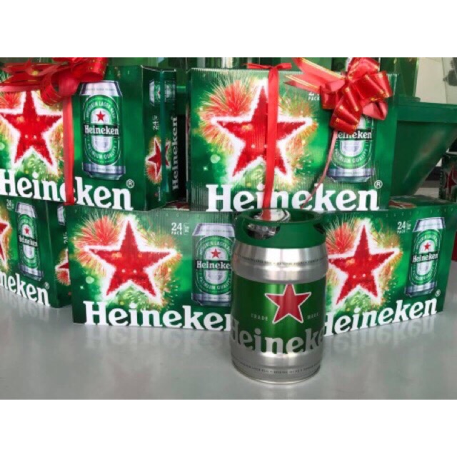 Bom bia Heineken 5 lít cao cấp nhập khẩu