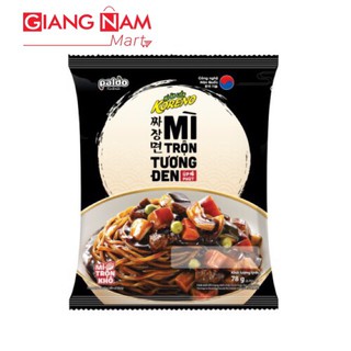 Mỳ trộn tương đen không cay, mỳ tương đen gói 78g.