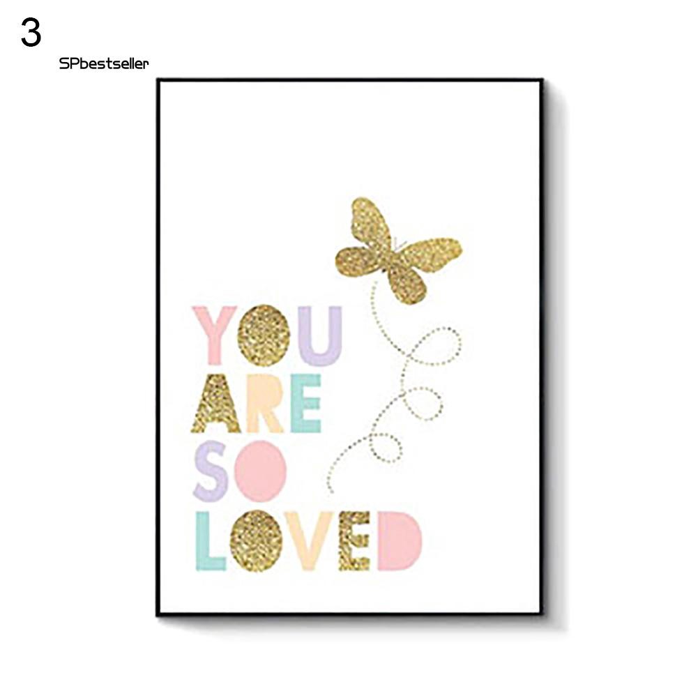 Tranh vải treo tường trang trí hình kỳ lân và thỏ đáng yêu độc đáo