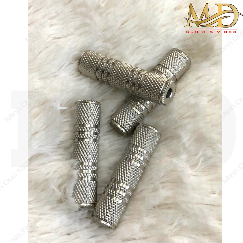 Jack 3.5mm female to 3.5 mm female, đầu giắc nối 3.5 ly 2 đầu cái