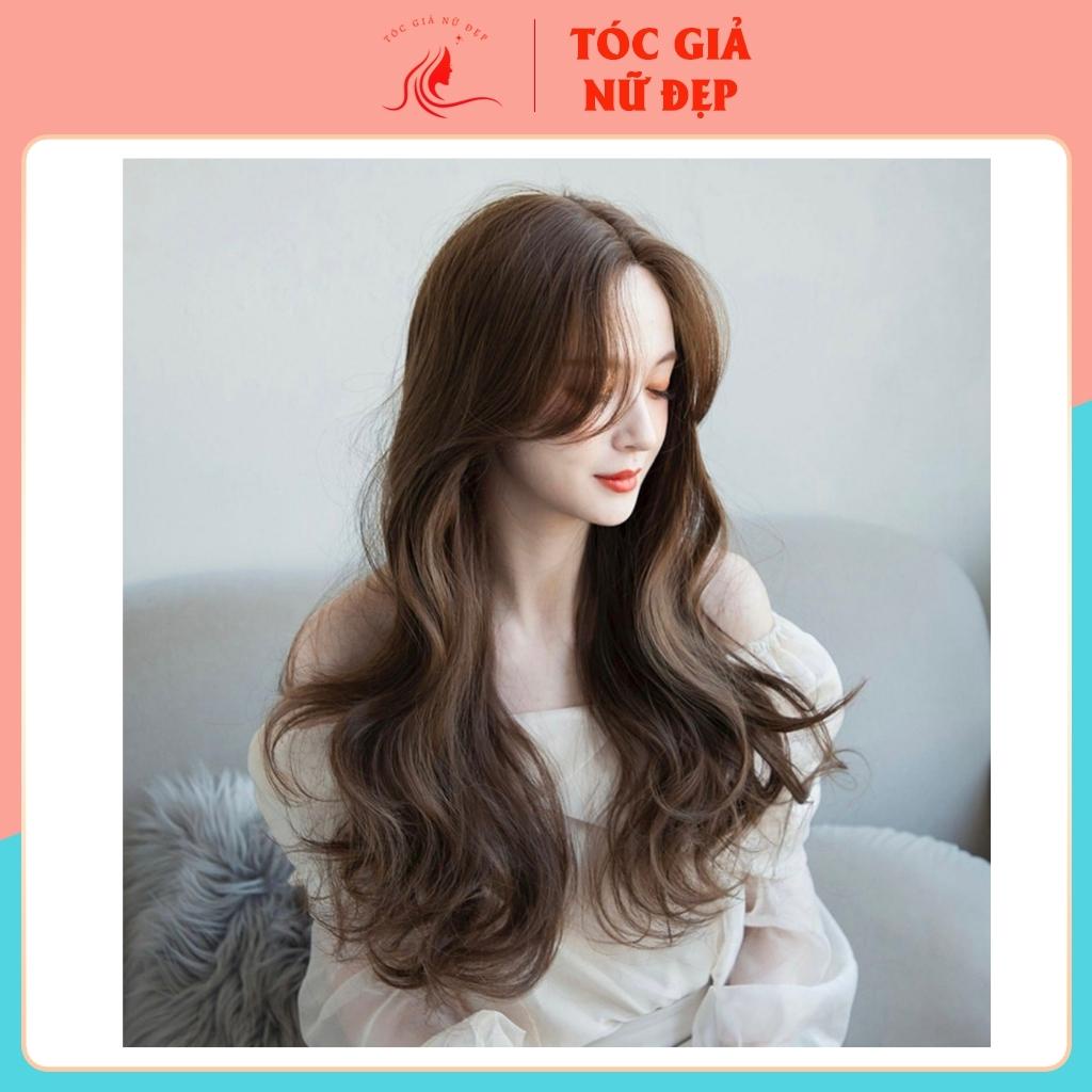 Tóc giả nguyên đầu xoăn lơi mái bay😀FREESHIP😀2201